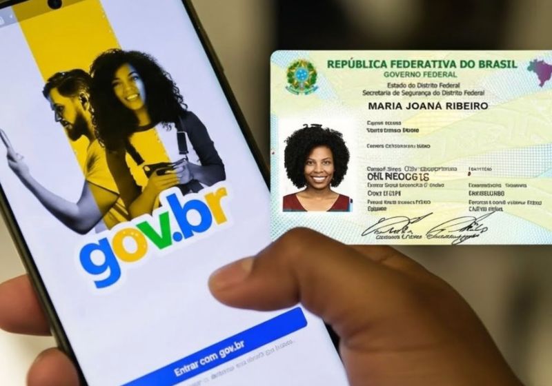 Entre os documentos digitais que dá para tirar pelo Gov.br estão a CIN, CNH Digital, a Carteira de Trabalho Digital e o CRLV. - Foto: Divulgação/Agência Brasil