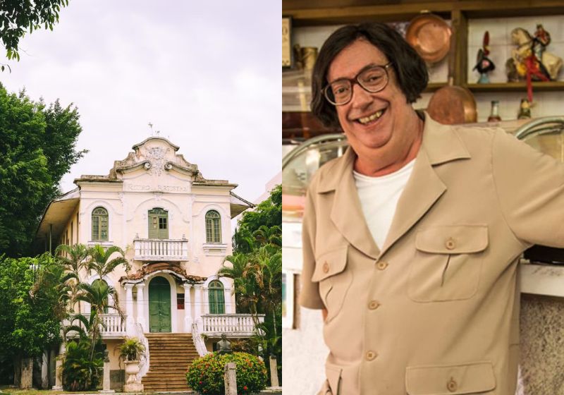 Entre os veteranos que vão fazer dublagem para a NetFlix, no estúdio montado no Retiro dos Artistas (RJ), está Marcos Oliveira, o Beiçola. - Fotos: Instagram/Michel Livera /TV Globo