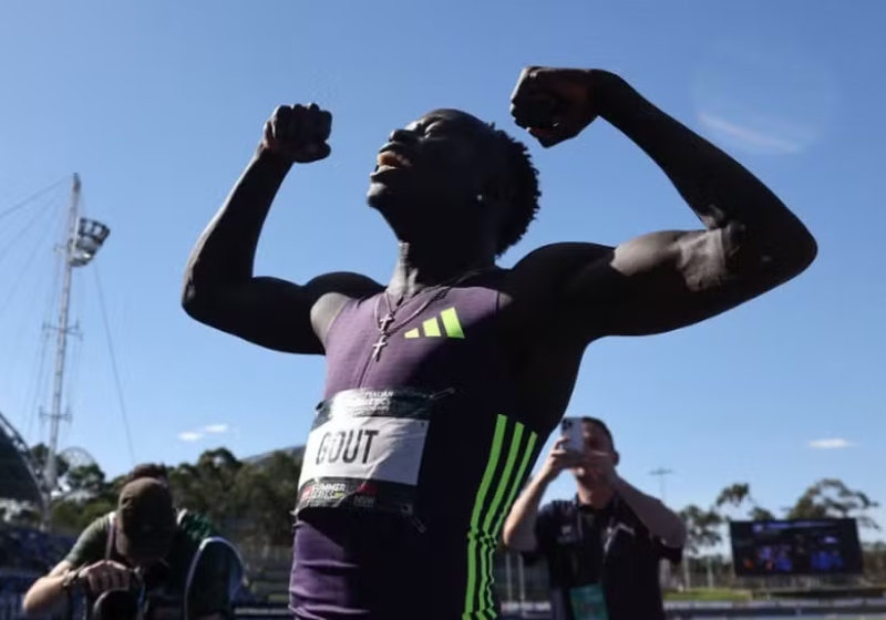 O australiano Gout Gout conseguiu bater o recorde de Usain Bolt nos 200 metros e se tornou o homem mais veloz do mundo - Foto: Instagram