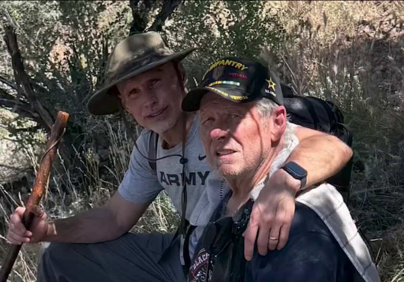 O idoso ficou quatro dias desaparecido em uma área de deserto, mas foi encontrado e passa bem. - Foto: Fox
