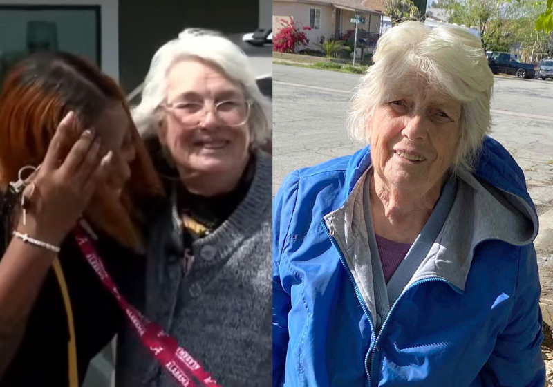 A mulher ajudou a idosa viúva, que decidiu mudar de vida e trocar de cidade após a perda do companheiro. - Foto: YouTube