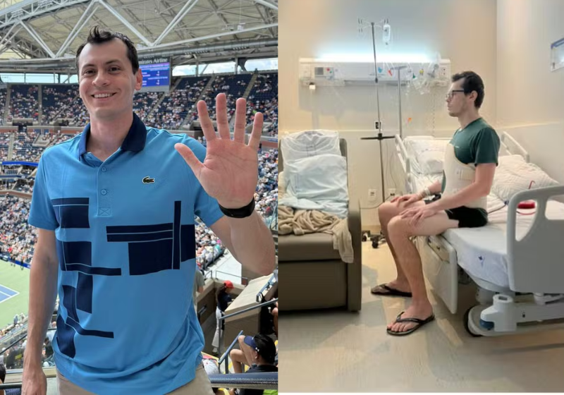 Rodrigo é um paciente oncológico e viu a vida mudar completamente após a imunoterapia. O cãncer desapareceu em poucas semanas - Foto: arquivo pessoal