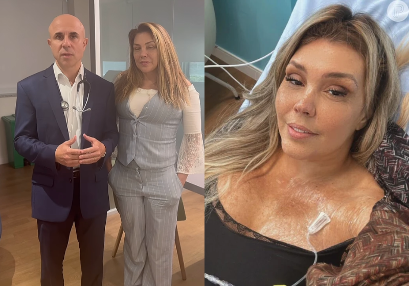 A cantora Simony gravou um vídeo para as redes sociais anunciado que está curada do câncer - Foto: redes sociais