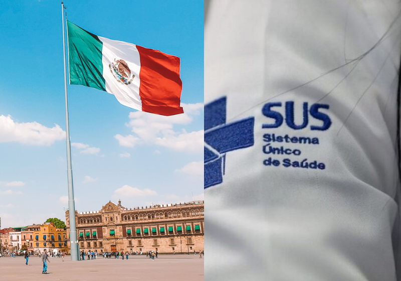 O México se inspirou no modelo do SUS do Brasil e criou um sistema de saúde pública, que será inaugurado ainda em 2026 - Foto: reprodução