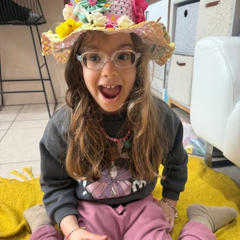 Saffie Sandford comemorou o sucesso da terapia - Foto: arquivo pessoal