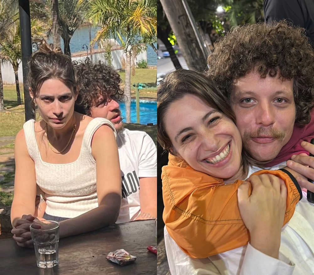 Luísa Arraes e Chico Chico, filho de Cássia Eller, namoram desde 2024. - Fotos: reprodução/ AloaloBahia