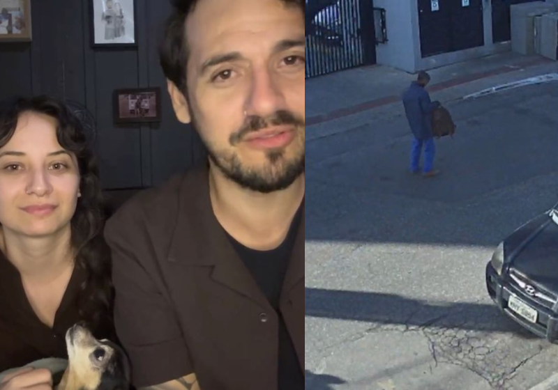Os coletores de lixo encontraram e devolveram a mochila, com equipamentos de filmagens avaliados em R$ 30 mil - Foto: redes sociais