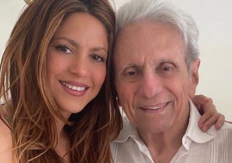 O pai da Shakira, de 94 anos, teve um AVC isquêmico horas antes do show da cantora colombiana em Copacabana, no Rio, para 2 milhões de fãs. - Foto: El País