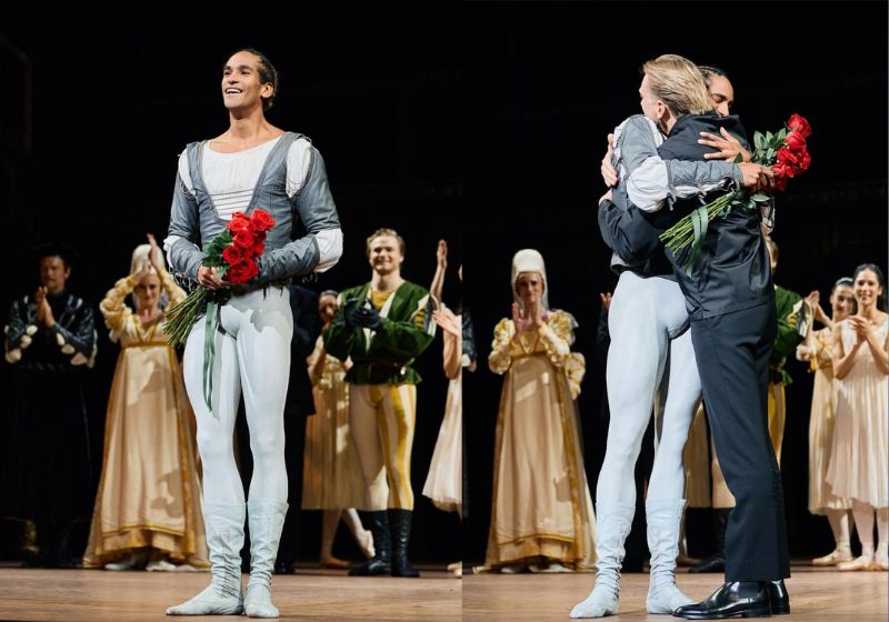 O brasileiro Davi Ramos, de 25 anos, criado no Vidigal, no Rio, fez história ao ser promovido a bailarino principal The Australian Ballet. - Fotos: reprodução/ Instagram / @davi1ramos
