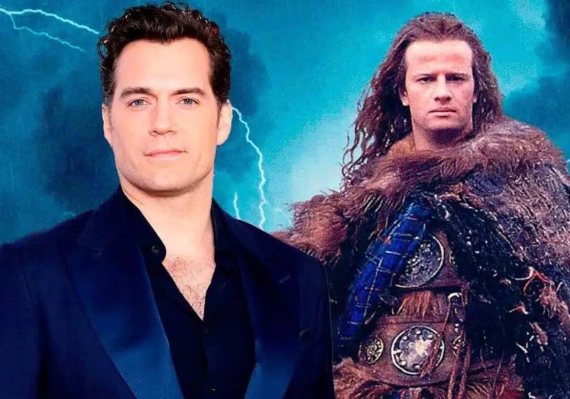 40 anos depois, Henry Cavill será o guerreiro imortal do novo Highlander, embalado ao som de We Will Rock You, do Queen. - Foto: reprodução/ Cinepop