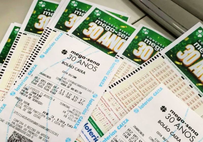 O sorteio da Mega-Sena especial de 30 anos será no próximo domingo, dia 24, e vai pagar R$ 300 milhões. O valor não acumula. - Foto: reprodução / Itatiaia