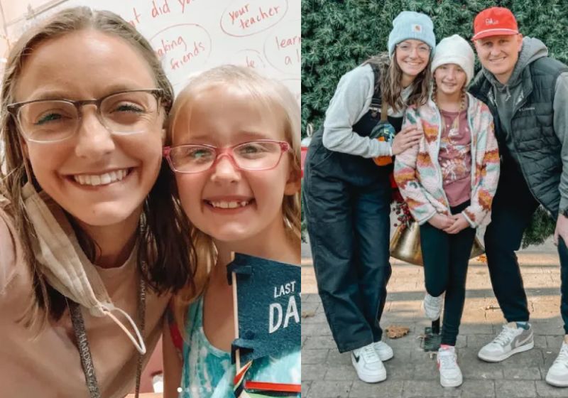 Lexy, a professora que adotou a aluna Mary, não aguentou ver a garotinha de 7 anos ser devolvida por mais uma família no Arkansas (EUA) - Fotos: arquivo pessoal