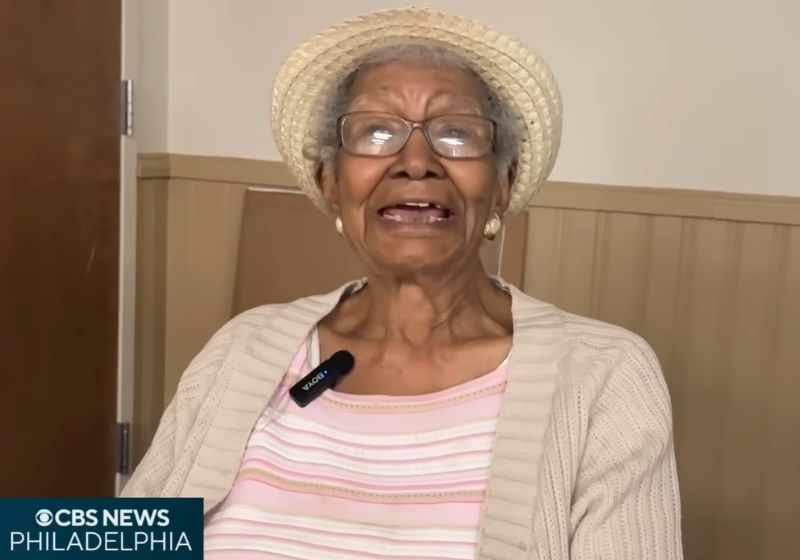 Dona Susan, a superidosa de 108 anos que acaba de renovar a carteira de habilitação nos EUA. - Foto: reprodução/ CBSNews