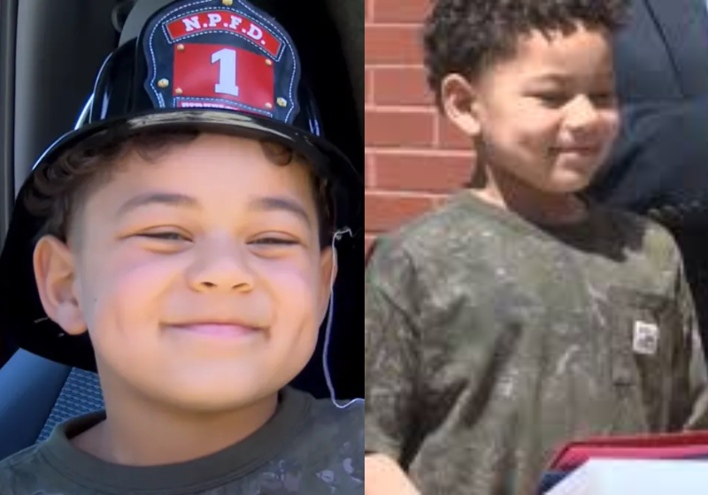 O menino foi um verdadeiro herói ao perceber que o amigo estava engasgado e correu para ajudá-lo - Foto: WPRI