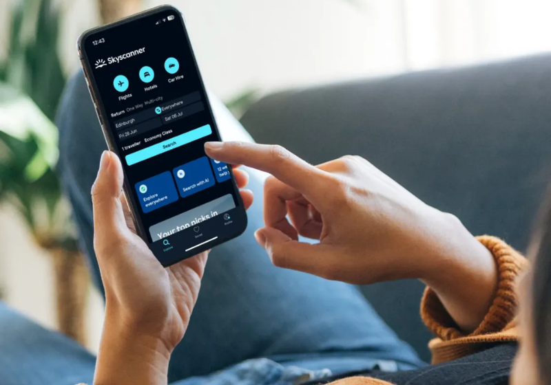 Skyscanner lançou uma ferramenta integrada ao Skyscanner no ChatGPT, que ajuda a encontrar passagens mais baratas - Foto: divulgação