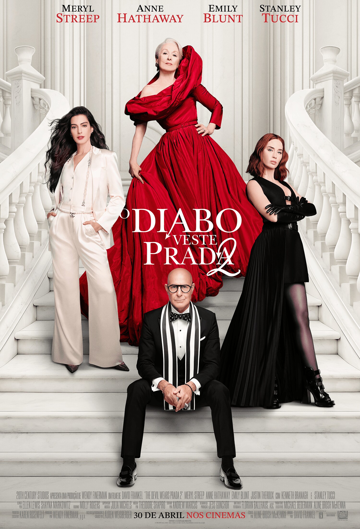 O Diabo Veste Prada 2 começa a diminuir nas bilheterias. - Foto: reprodução/ Disney