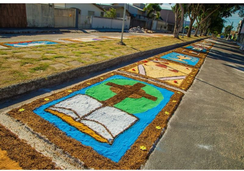 Corpus Christi é considerado ponto facultativo pela União, mas 20 capitais reconhecem a data como feriado. - Foto: Prefeitura de Linhares
