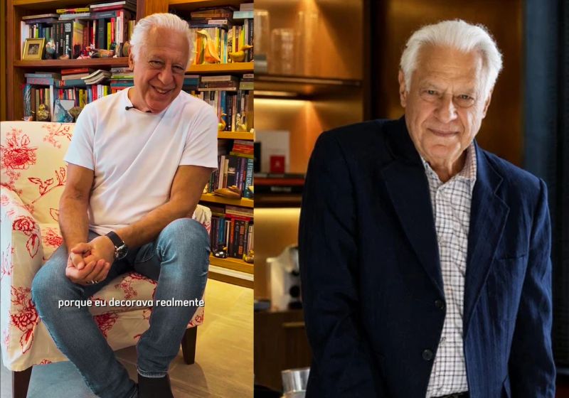 Antônio Fagundes tem uma memória incrível aos 77 anos. O ator de Quem Ama Cuida confirmou que decora os textos na hora de gravar as cenas. - Fotos: reprodução/ Instagram / @antoniofagundes / TV Globo