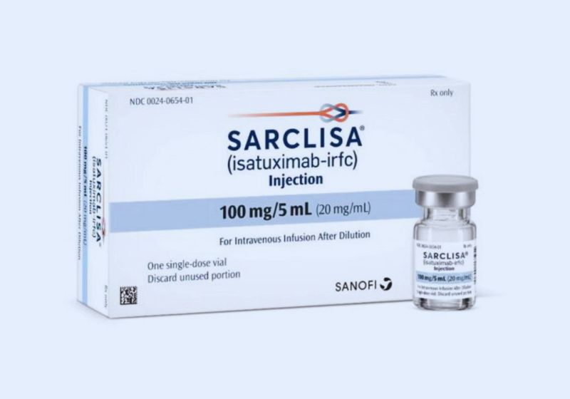 A farmacêutica Sanofi anunciou que foi aprovado na Comissão Europeia o novo tratamento contra câncer no sangue, mais prático para pacientes. - Foto: divulgação / Sarclisa