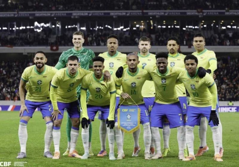 Pelos treinos, Ancelotti já deu sinais dos jogadores que vai escalar para a estreia do Brasil na Copa do Mundo contra Marrocos, hoje, 19h. - Foto: @rafaelribeirorio/CBF