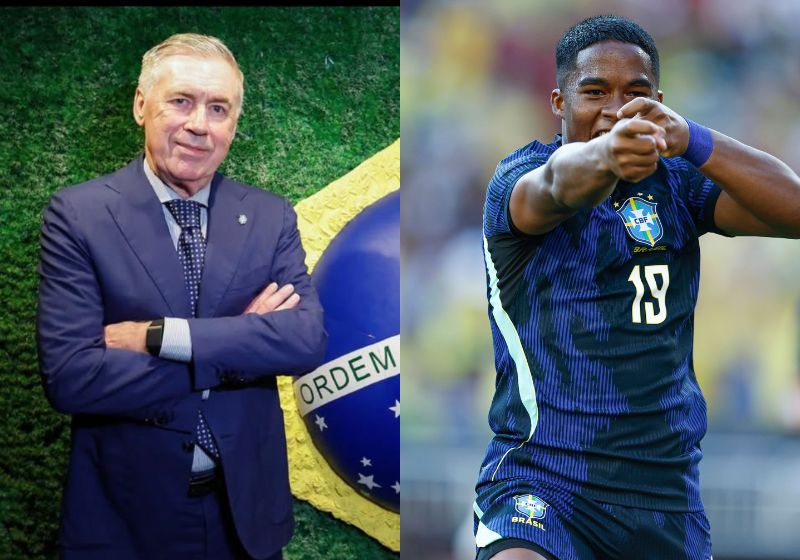 A pressão da torcida para que Ancelotti ponha Endrick em campo no próximo jogo da Copa do Mundo está pesada no Instagram: 188 mil comentários. - Foto: reprodução/ Instagram/ @mrancelotti