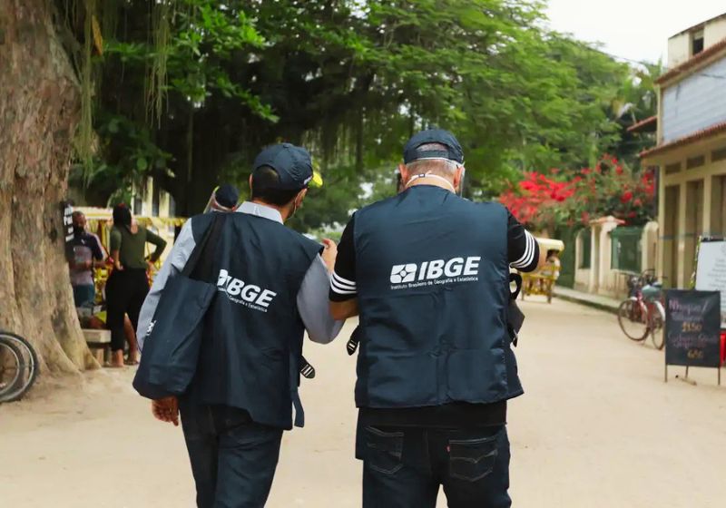 As inscrições para a seleção do IBGE, que vai abrir 8 mil vagas temporárias, devem ser feitas pela internet até o dia 1º de julho de 2026. - Foto: Tânia Rêgo/ Agência Brasil