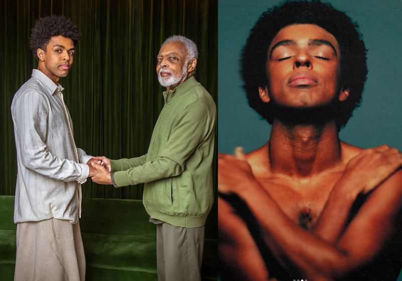 O musical de Falabella em homenagem a Gilberto Gil estreia no dia 20 de agosto no Teatro Santander, em São Paulo, com Gui Ventura vivendo Gil. - Fotos: Robert Schwenck / reprodução/ Instagram/ @guiventuraoficial