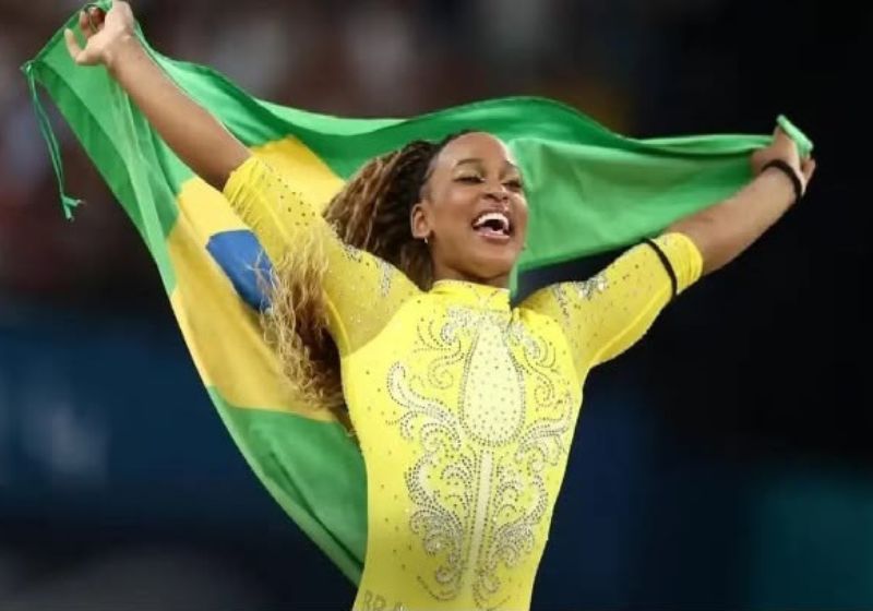 Rebeca Andrade é ouro no Pan do Rio e emociona a torcida em retorno histórico às competições. - Foto: Alexandre Loureiro/ COB