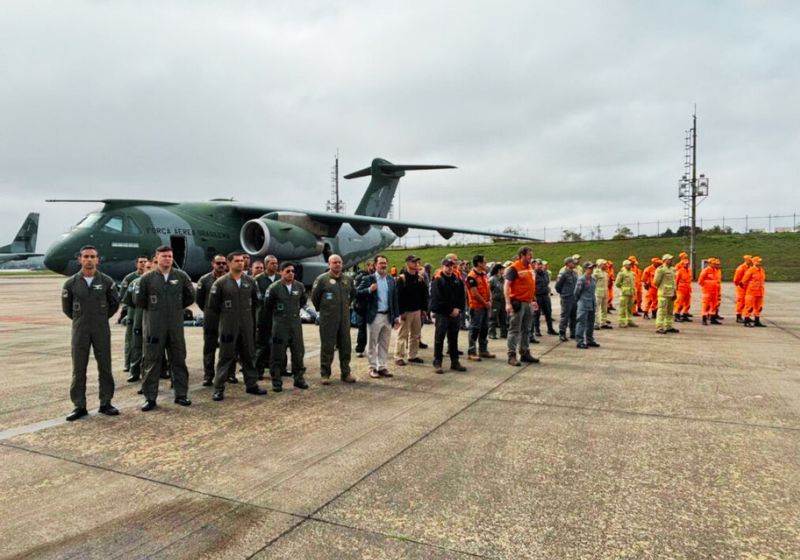 Avião do Brasil, da FAB, leva ajuda para a Venezuela após terremoto mobilizou vários países em uma grande corrente internacional de solidariedade. - Foto: FAB