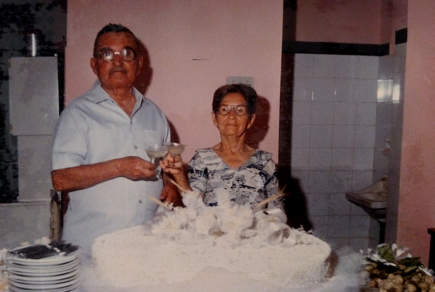 A idosa centenária se casou com Amaro Cipriano Duarte, com quem teve oito filhos. - Foto: arquivo pessoal