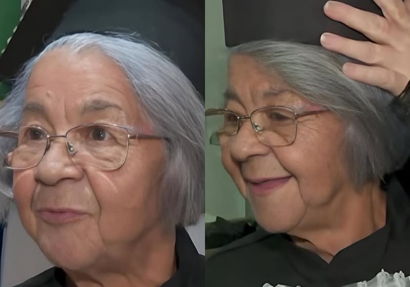 A Dona Lourdes Batigalhia, uma idosa de 83 anos, concluiu o ensino fundamental pela EJA e prometeu que vai realizar outro sonho: a faculdade. - Foto: Prefeitura de Araraquara/G1