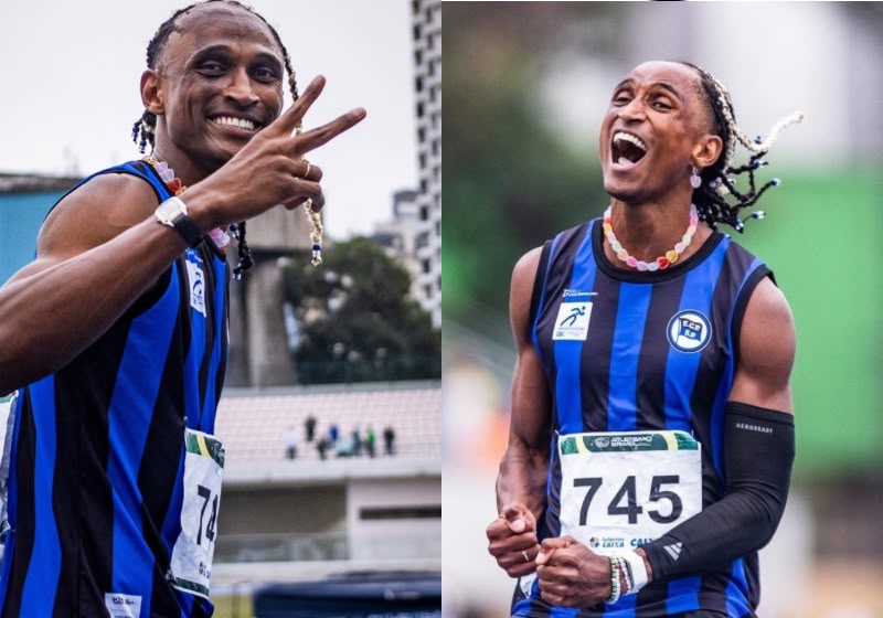 Alison dos Santos, o Piu, é ouro nos 400m rasos, conquista o Troféu Brasil em São Paulo e quebra o recorde da competição. Assista. - Foto: Reprodução / Instagram @alisonsantos01_