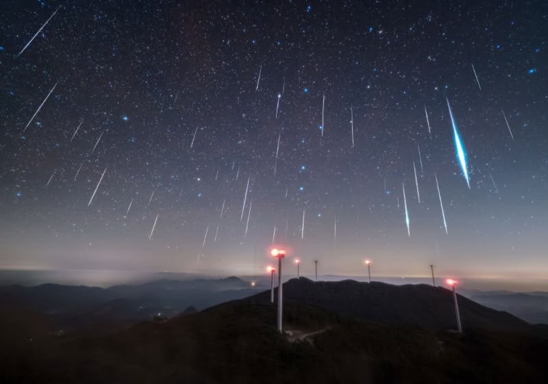 Chuva de meteoros Delta Aquáridas do Sul poderá ser vista a olho nu em boa parte do Brasil, principalmente norte e nordeste, nesta madrugada. Foto: ZWO Astronomy Photographer of the Year/ZhiPu Wang