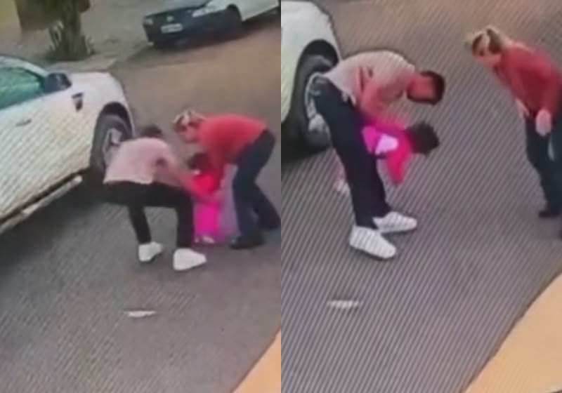 O motorista Carlos Eduardo salva a bebê engasgada e retira o brinco com manobra de Heimlich, em Botucatu (SP). - Foto: Redes Sociais/Reprodução