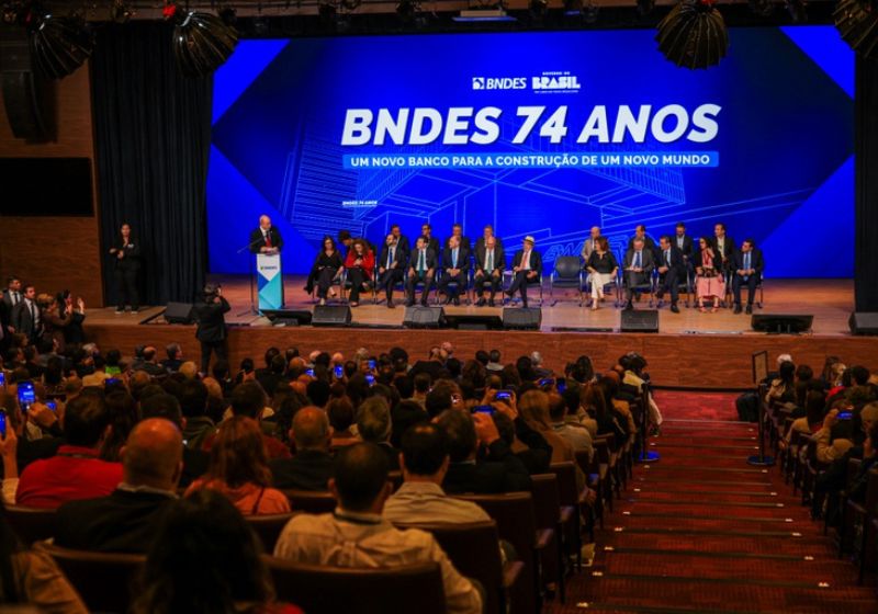 O BNDES completa 74 anos financiando projetos de mobilidade, energia limpa, tecnologia e sustentabilidade, que transformam o Brasil. - Foto: Jonathan Braga