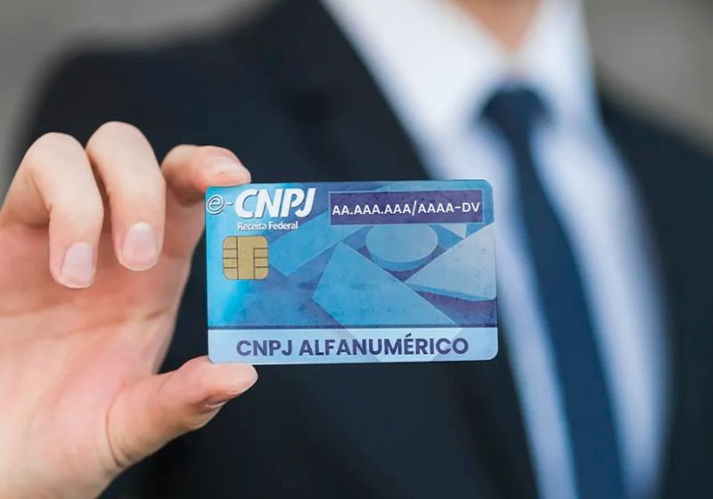 O novo CNPJ com letras e números começa a valer no Brasil em 31 de julho, apenas para empresas abertas a partir de agora. - Foto: divulgação