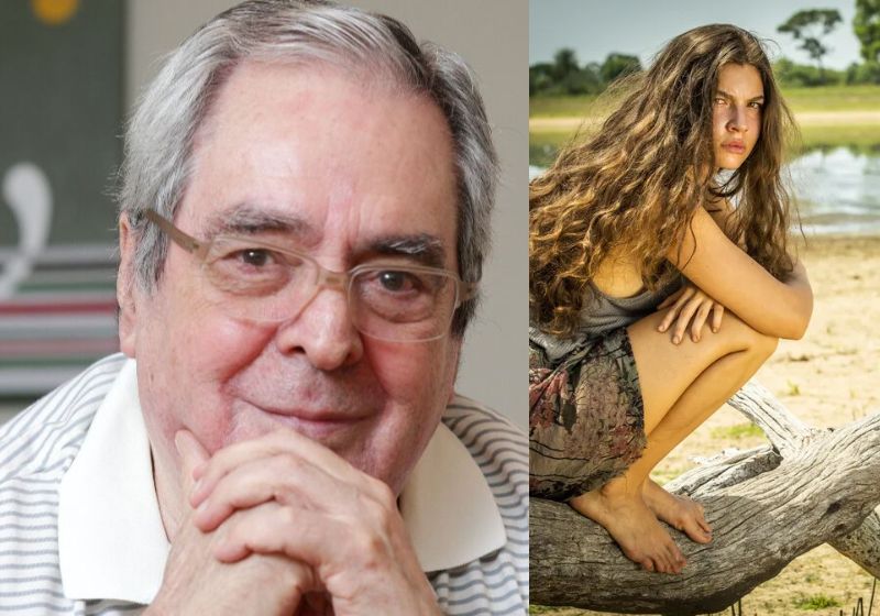 Benedito Ruy Barbosa, autor de Pantanal (Juma na foto), O Rei do Gado e Terra Nostra, morre aos 95 anos e deixa legado histórico na TV brasileira. - Fotos: reprodução/ TV Globo