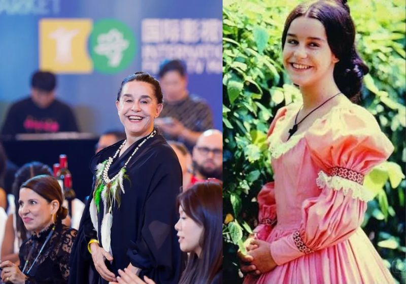 Destaque na The Hollywood Reporter, Lucélia Santos, atriz de A Escrava Isaura, interrompeu guerra na China e racionamento de energia em Cuba. - Fotos: reprodução/ SIFF/ TV Globo
