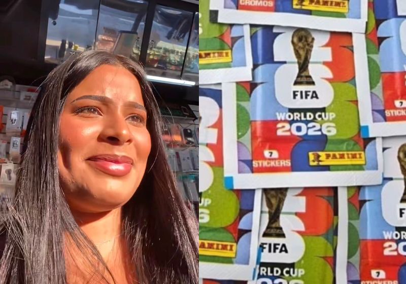 Menino honesto devolve figurinha da Copa levada por engano e emociona a vendedora, que tinha sido maltratada por outro cliente, numa banca de jornal em Santana de Parnaíba (SP). - Foto: reprodução/ TikTok/ @grasi_ellen_