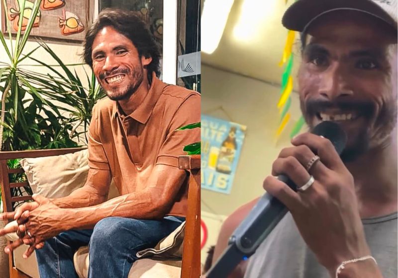 Em 3 dias, o Tiago Viana, cantor descoberto em um bar de Fortaleza, ganhou empresário, transformação no sorriso, no visual e milhares de seguidores nas redes sociais. - Fotos: reprodução/ Instagram/ @tiagovianaoficialrc