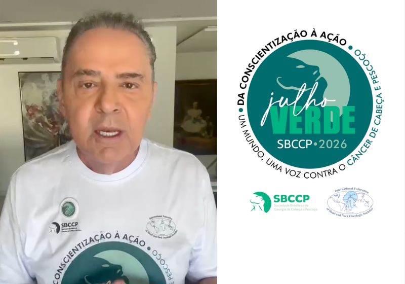 O narrador Luis Roberto anuncia o fim do tratamento contra câncer de cabeça e pescoço e faz alerta sobre prevenção na campanha Julho Verde. - Fotos: reprodução/ Instagram/ @luisrobertoreal