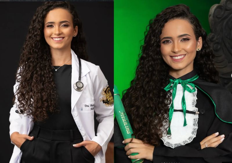 A médica brasileira Bianca Cardoso Lopes foi aprovada com bolsa em Harvard, Columbia, Johns Hopkins e Duke. E vai fazer mestrado em Harvard. - Foto: reprodução/ Instagram/ @bianca.lopesc_