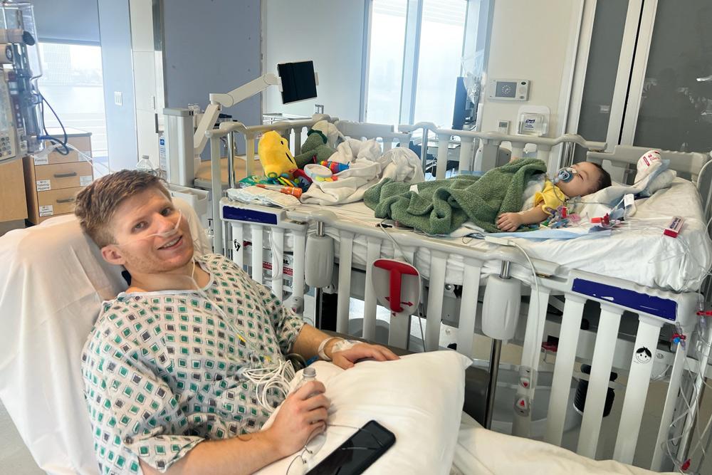 a cirurgia de transplantes de fígado entre pai e filho foi em 2025. - Foto: NYU Langone Staff