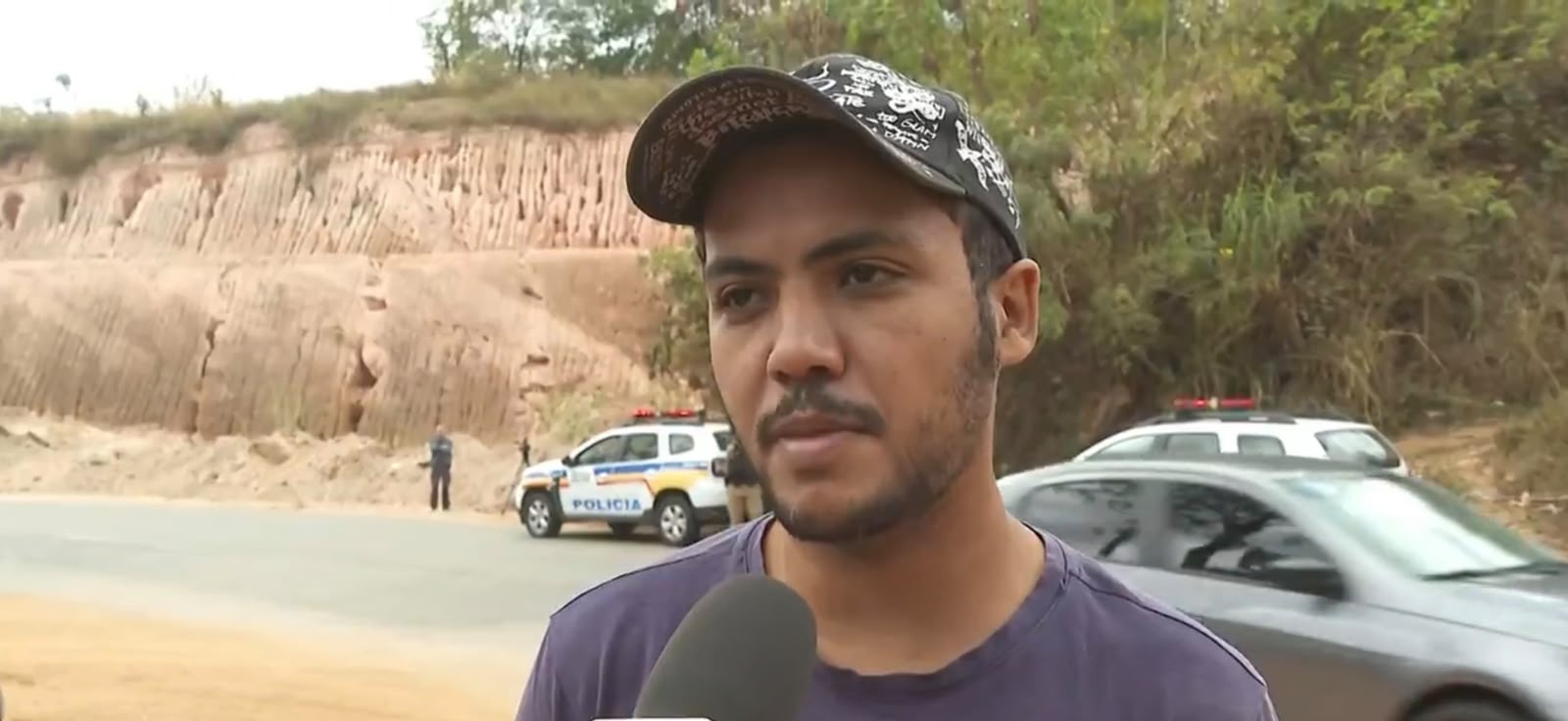 Romeu Carneiro dos Santos quer adotar o bebê abandonado que foi encontrado pela cachorra Mag.- Foto: reprodução/ MG2/Tv Globo