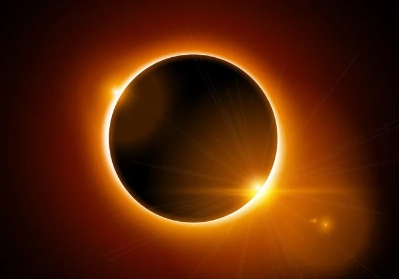 Eclipse solar total acontece nesta quarta-feira (12) e terá transmissão ao vivo para os brasileiros. Foto: kolonko/stock.adobe.com