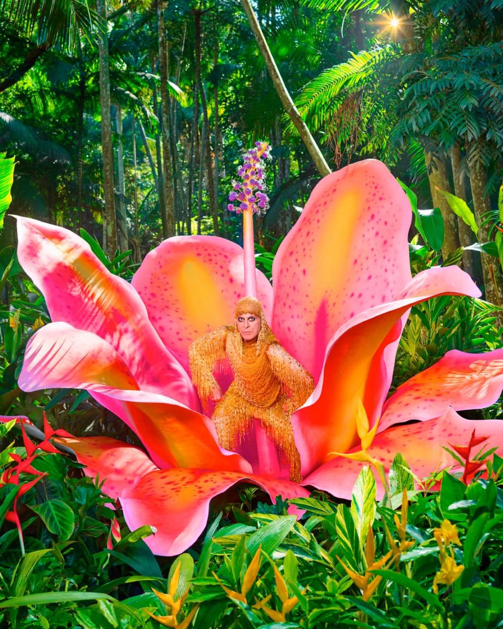 Ney Matogrosso vai revisitar os sucessos e usar figurinos repaginados.- Foto: David LaChapelle