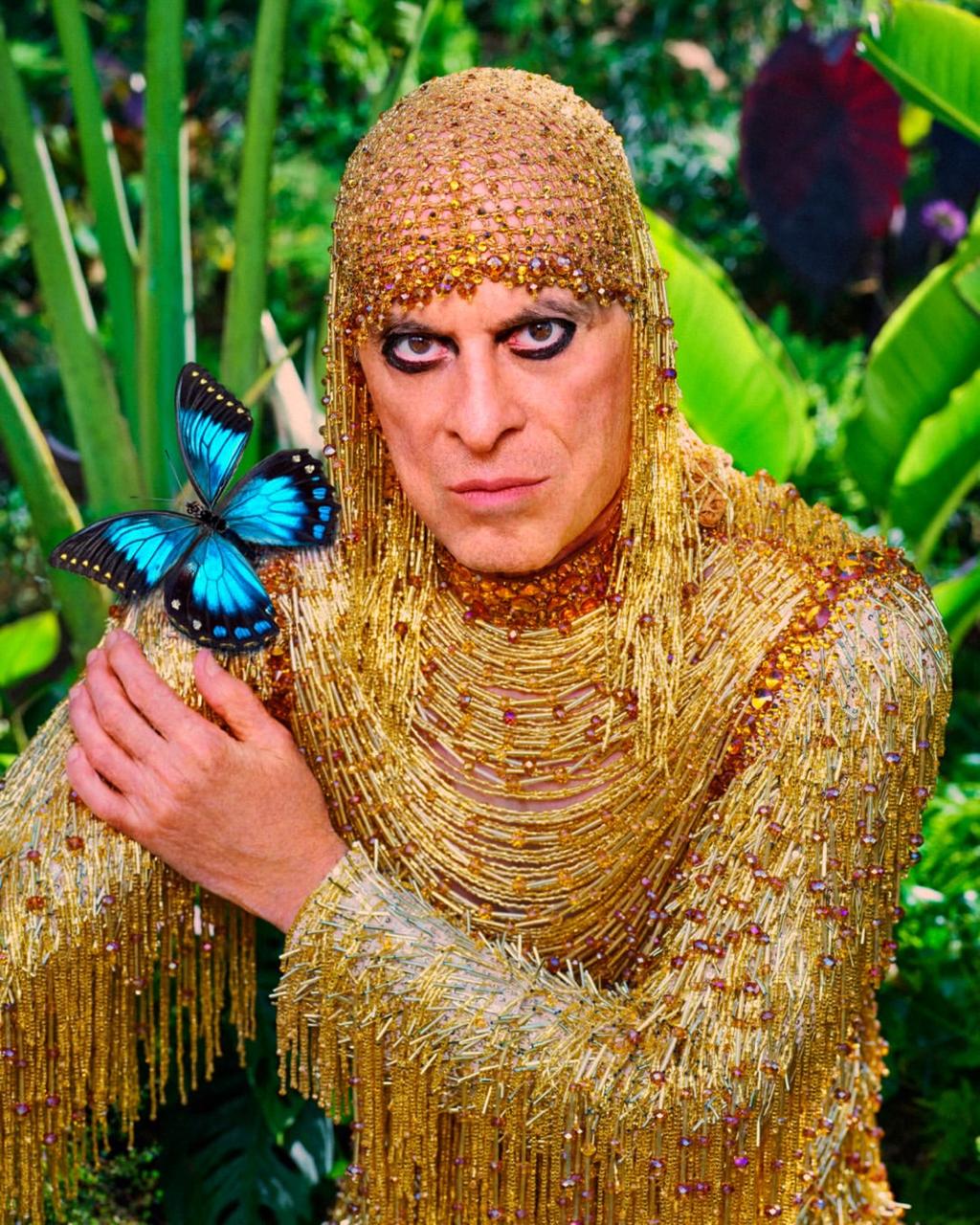 O espetáculo '85 Anos de Ousadia', de Ney Matogrosso, estreia em São Paulo em 2027 e passará por outras capitais do país. - Foto: David LaChapelle