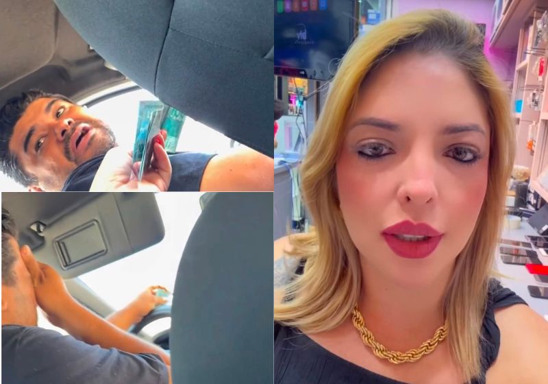 A empresária Suzy pagou o exame da mulher de um motorista de app, que está grávida e internada, e agora tenta localizar a família para levar mais ajuda. - Fotos: reprodução/ Instagram/ @suzystoredf