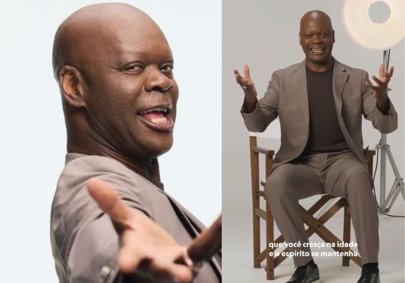Sebastian foi o primeiro garoto-propaganda negro à frente de uma grande campanha nacional, o “Abuse e Use C&A, nos anos 1990. - Fotos: reprodução/ Instagram/ @soueusebastian