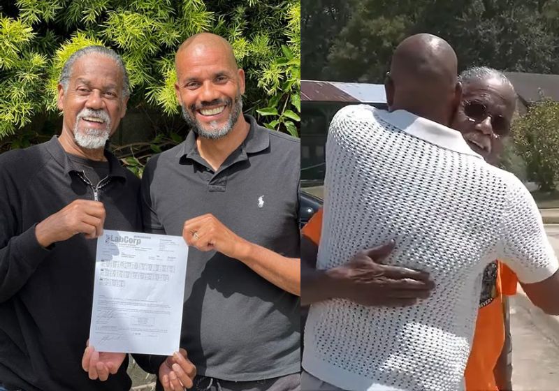 Joshua é no nome do homem que passou 19 anos em um orfanato na Alemanha e rezava para um dia encontrar o pai; 55 anos depois, um teste de DNA mudou a vida dele. - Fotos: KLTV 7/ arquivo pessoal